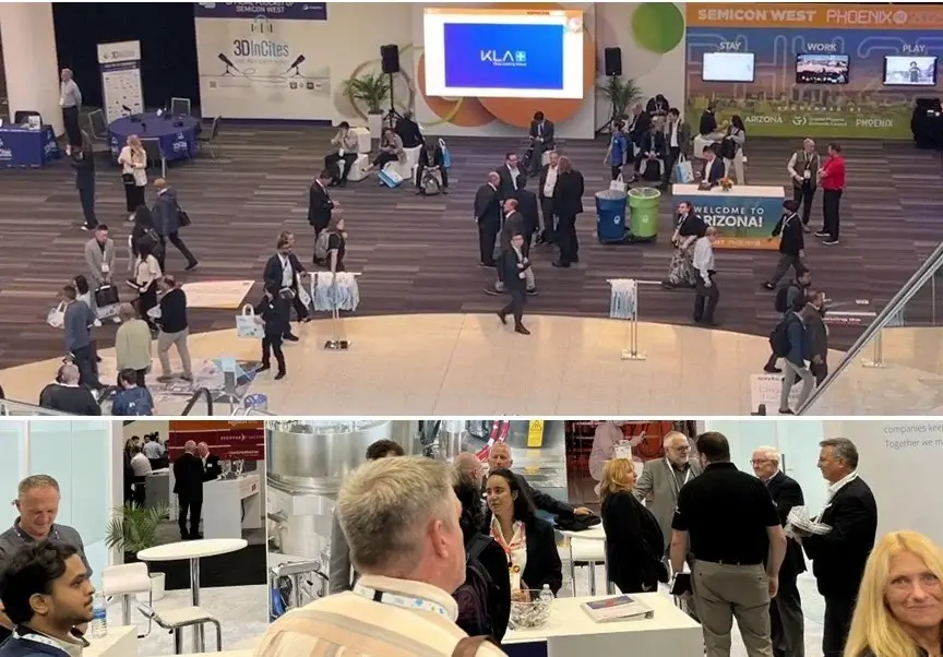KLA's presence is always noticed at semiconductor industry events.